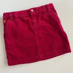 Ralph Lauren Pink Corduroy Skirt
